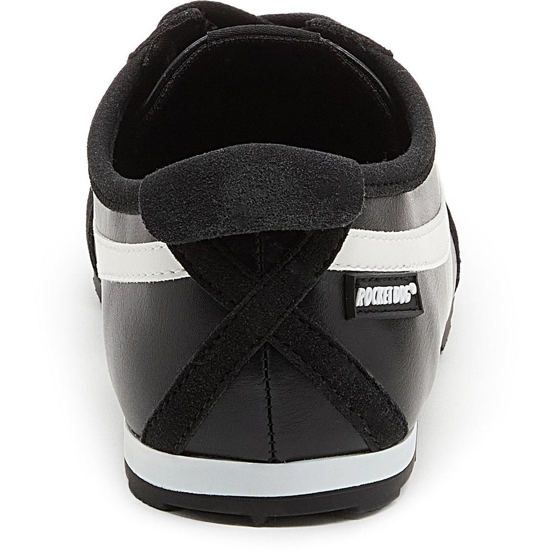 Rocket Dog Destin PU Combo Trainers Black/White – view 2