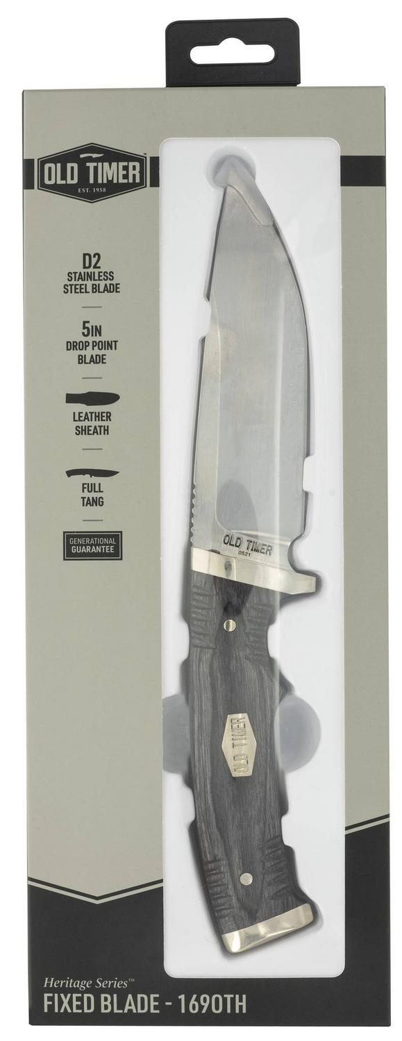 Old Timer Heritage 1690TH Fixed Blade Knife
