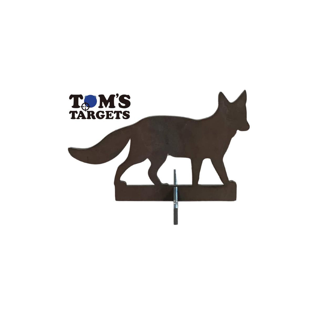 Tom's Targets Fox With Stand Centrefire - 10mm AR500