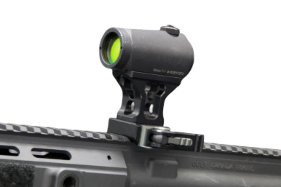 Tier One Aimpoint Micro Riser Black Picatinny Mount