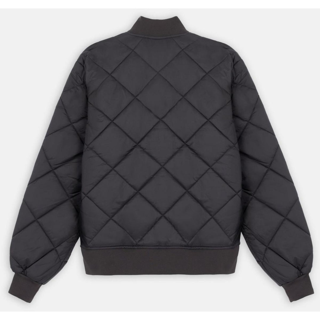Dickies Diamond Quilted Nylon Jacket Black