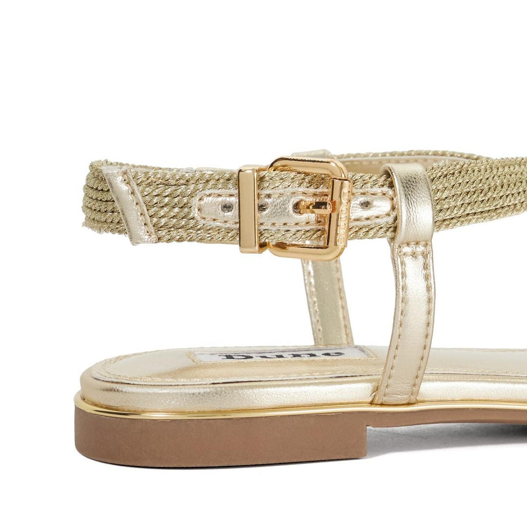 Dune Lope Sandal Gold