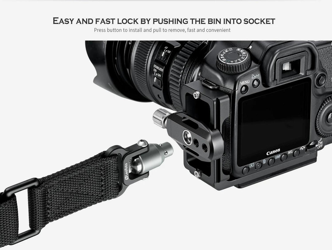 Leofoto SP-01 + DC-22Q QD Camera Strap and Arca Clamp Kit