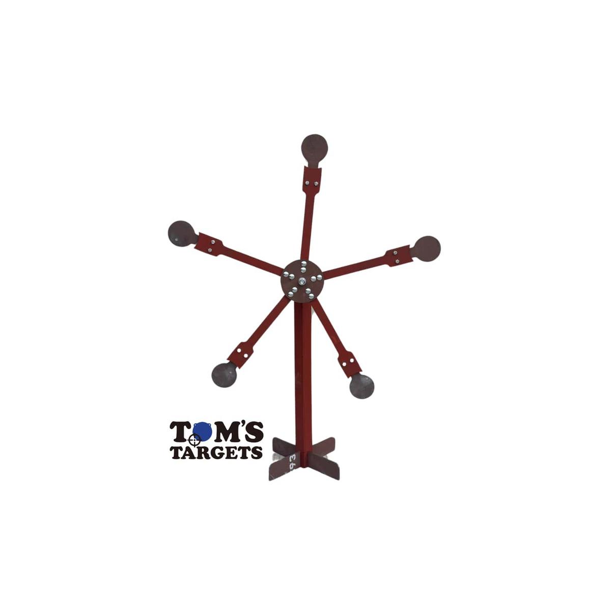 Tom's Targets Texas Spinning Star Centrefire AR500 Target – BushWear