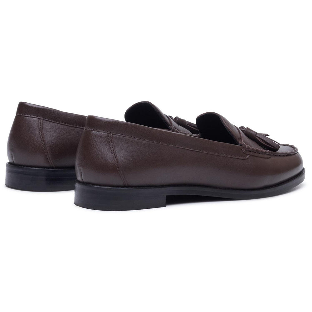 Connie Tassel Loafer Chocolate – view 2