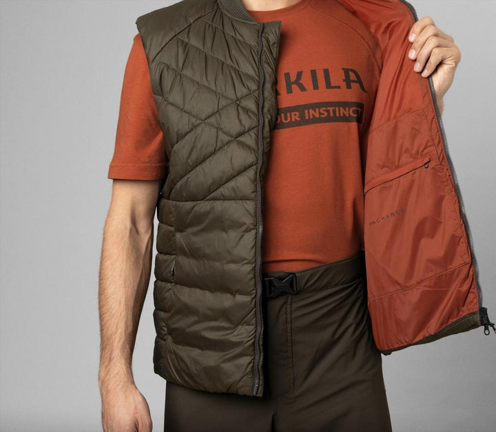 Harkila Logmar Insulated packable waistcoat Willow – view 10
