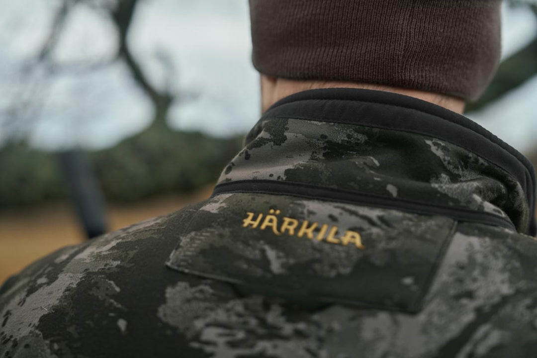 Harkila Kamko NOCTYX WSP rev. fleece jacket AXIS MSP®Black/W