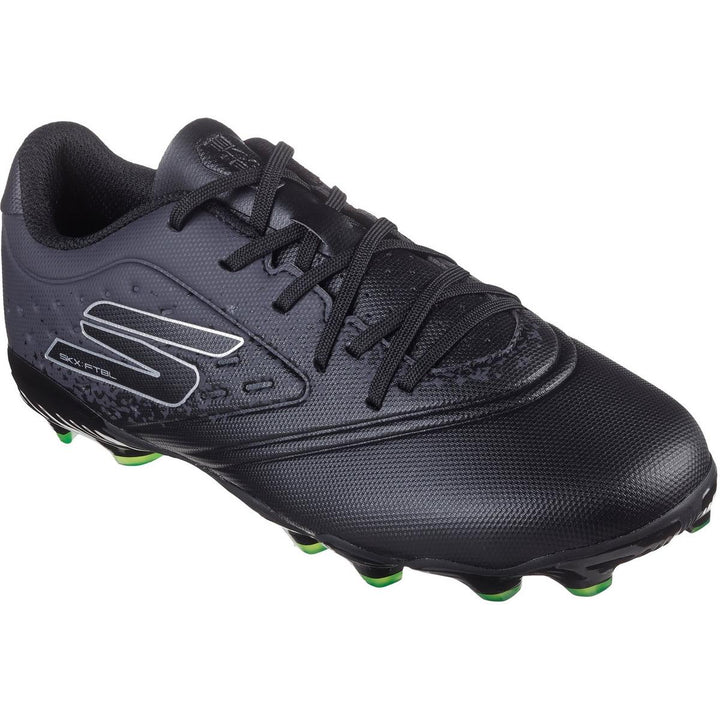 Skechers Razor 1.5 Jr Youth FG Boot Black/Silver