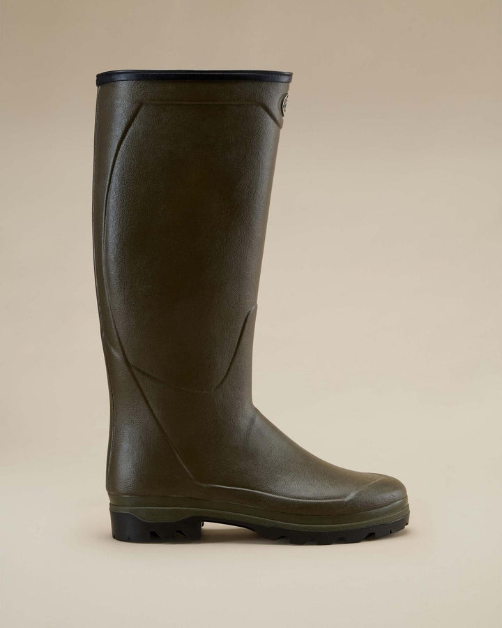 Le Chameau Men's Country Cross Neoprene Lined Wellington Boot