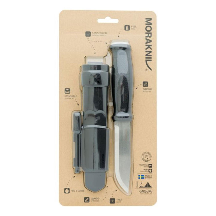 Mora Garberg with Survival Kit (S) Black