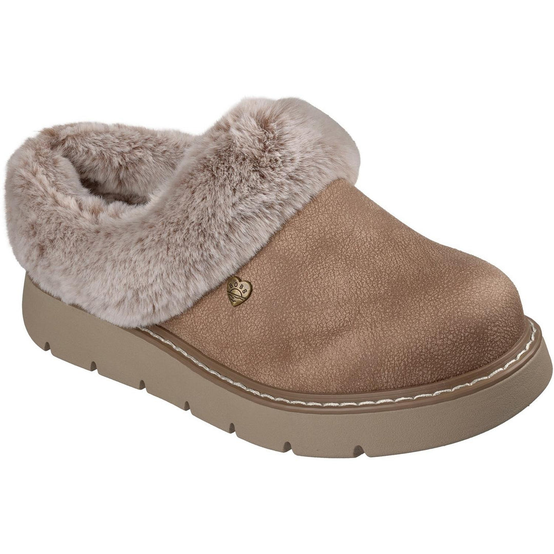 Keepsakes Lite Cozy Blend Slippers Taupe