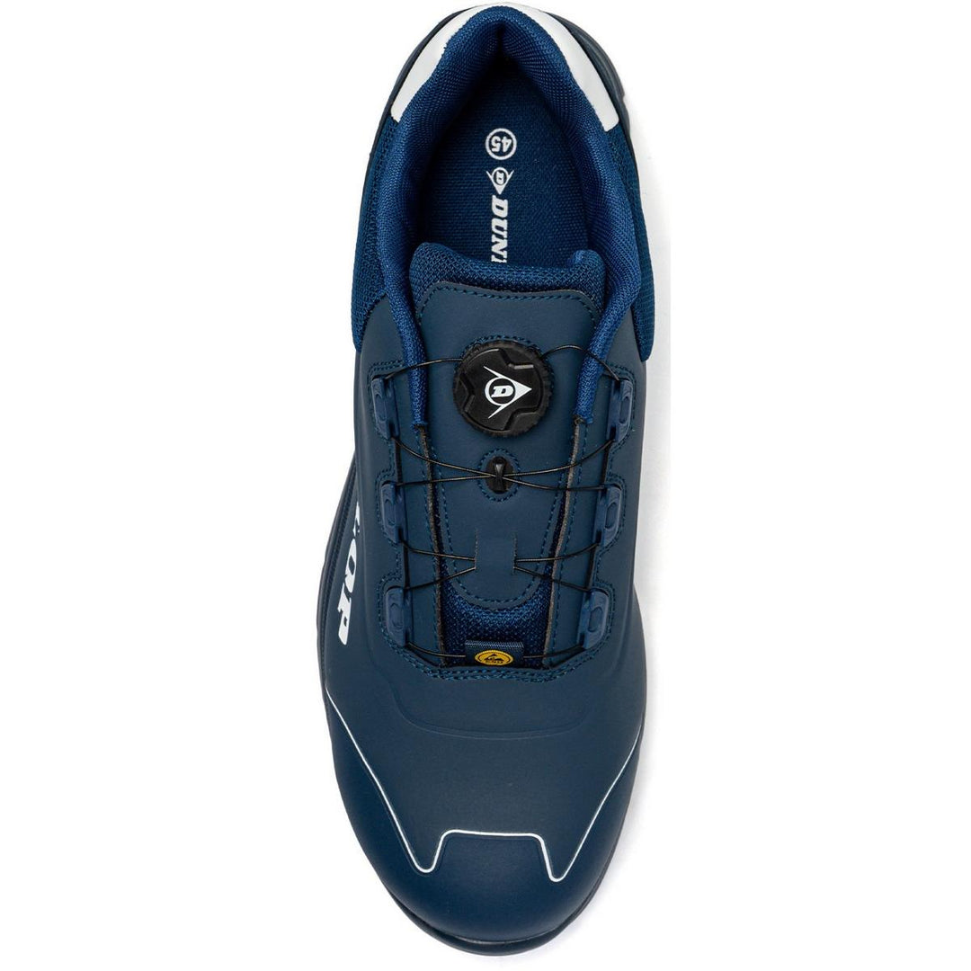 Dunlop Matt Safety Shoes Navy/White