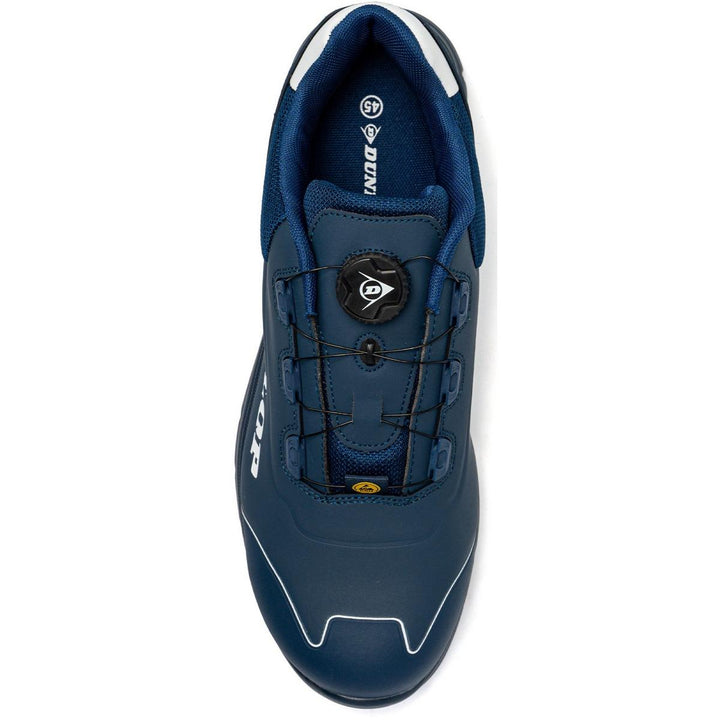 Dunlop Matt Safety Shoes Navy/White