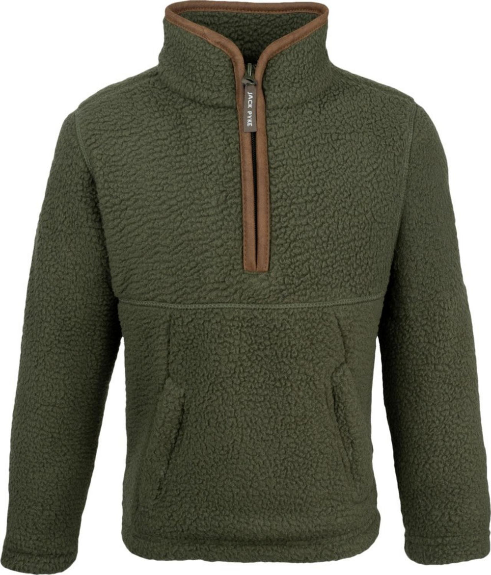 Jack Pyke Junior Half Zip Sherpa Fleece Pullover – view 2
