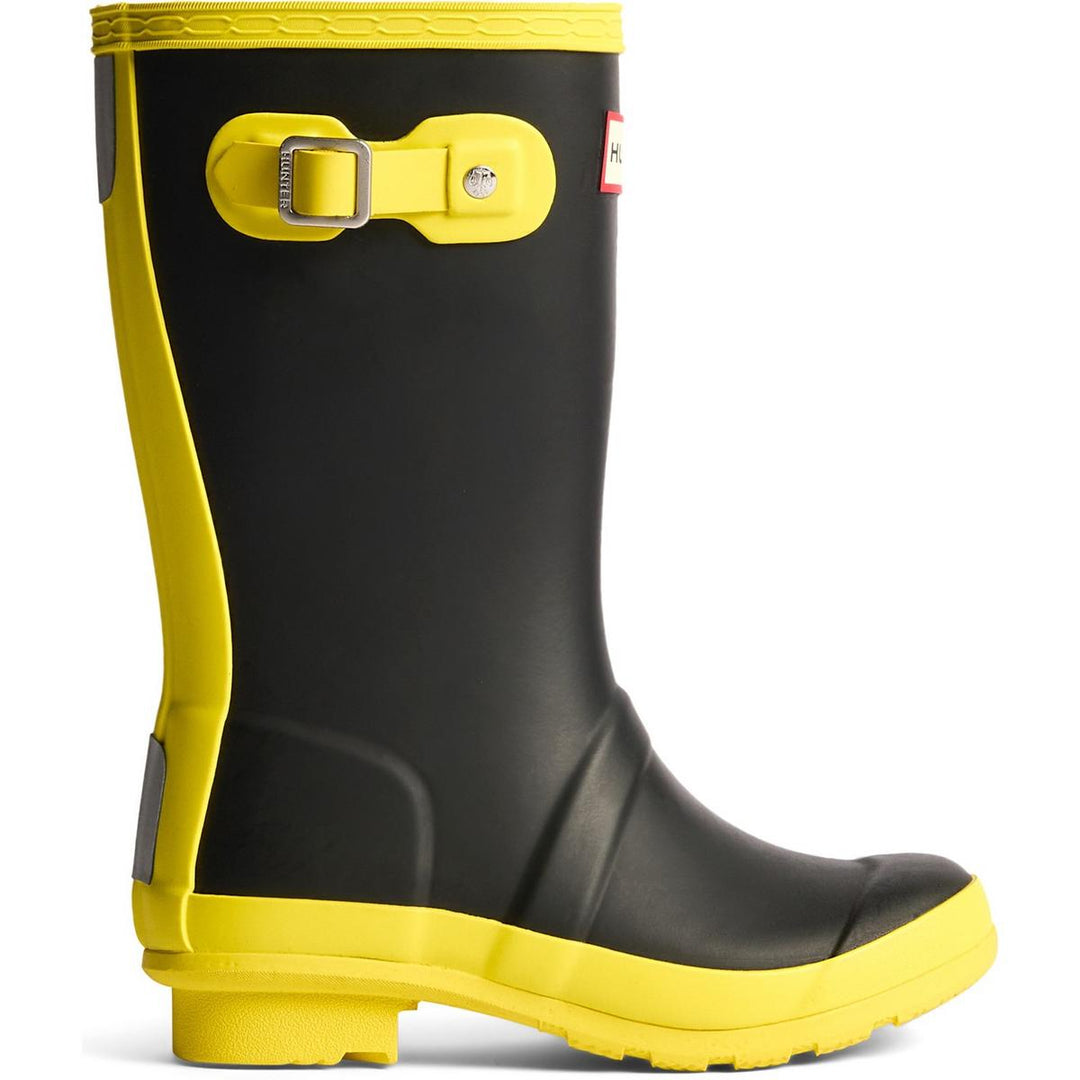 Hunter Junior Originals Boot Black/Illuminating – view 4