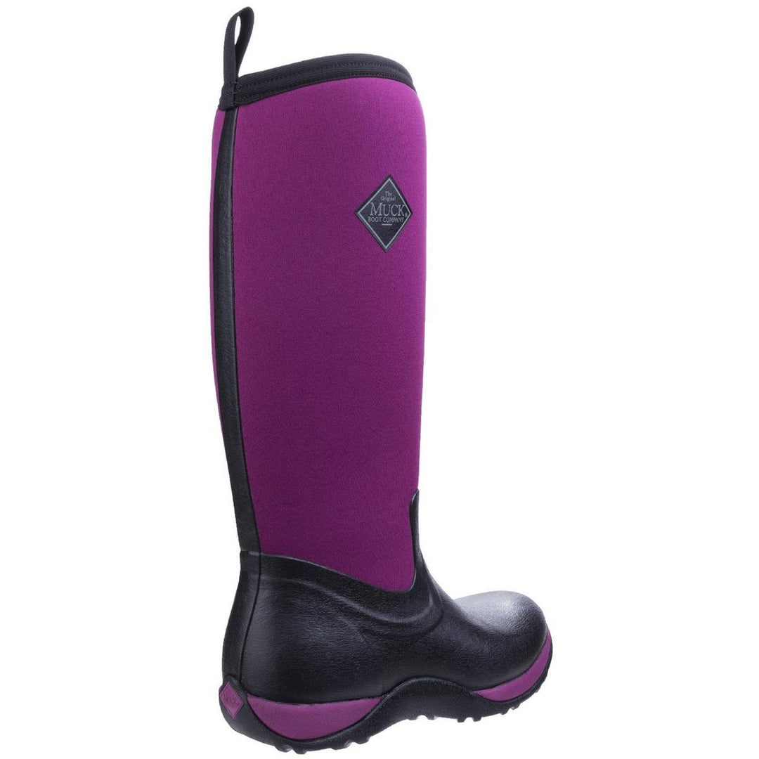 Muck Boots Arctic Adventure Pull On Wellington Boot Black/Ma
