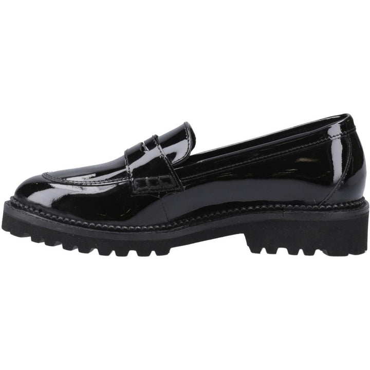 Hush Puppies Grazia Loafer Patent Snr Black