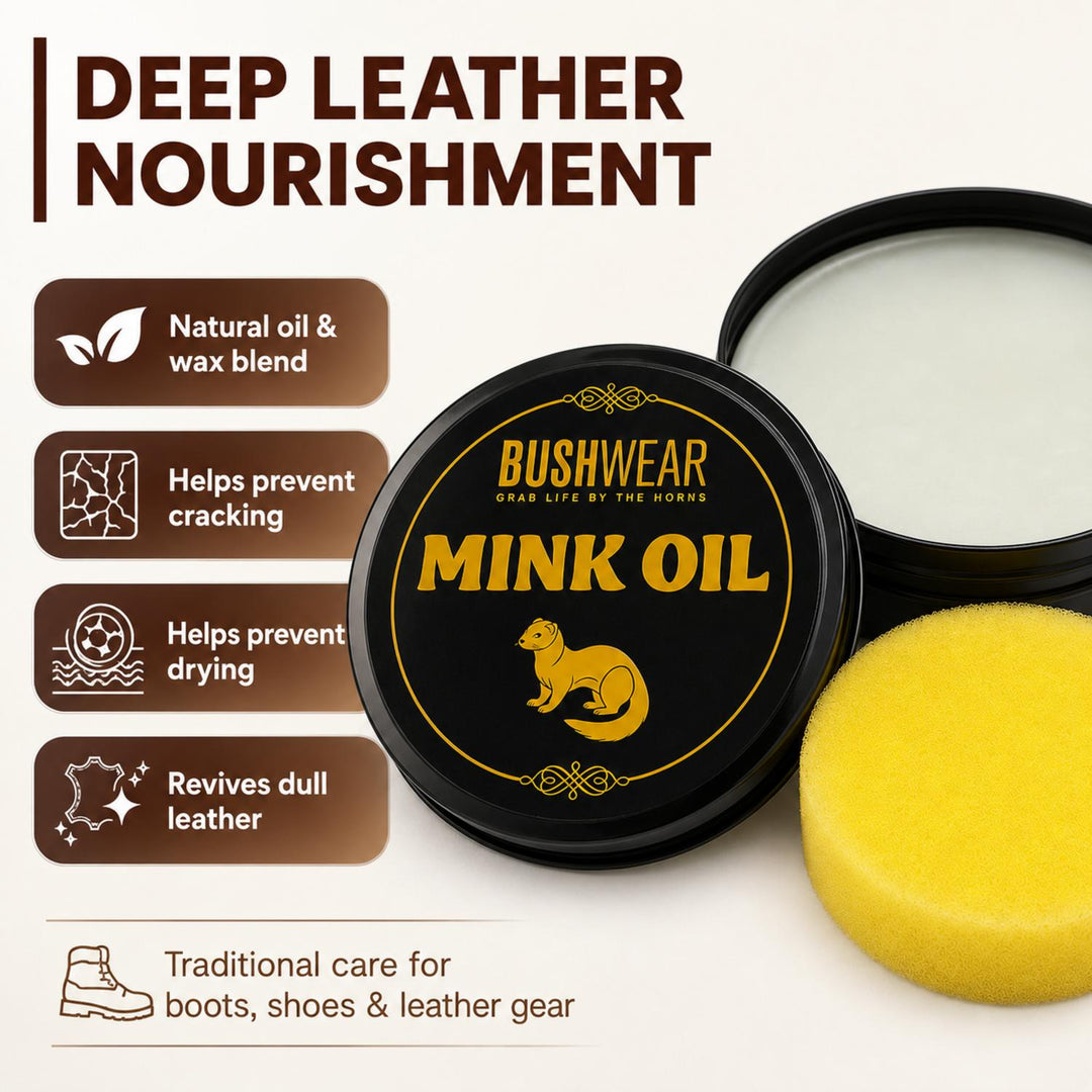 BushWear Mink Oil Leather Conditioner 100ml – Waterproofing – view 3