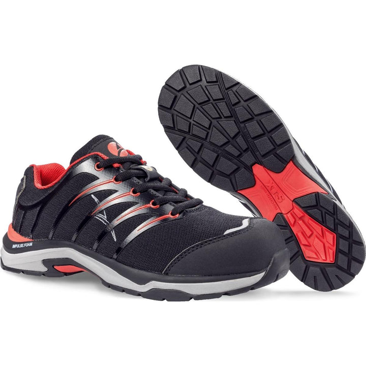 Albatros Twist Low S1P ESD Safety Shoe Black/Red