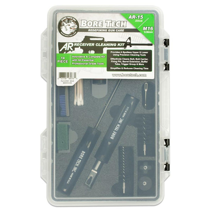 Boretech AR-10 COMPLETE RECEIVER CLEANING KIT