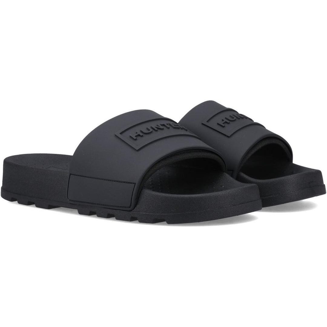 Hunter Core Embossed Slider Black