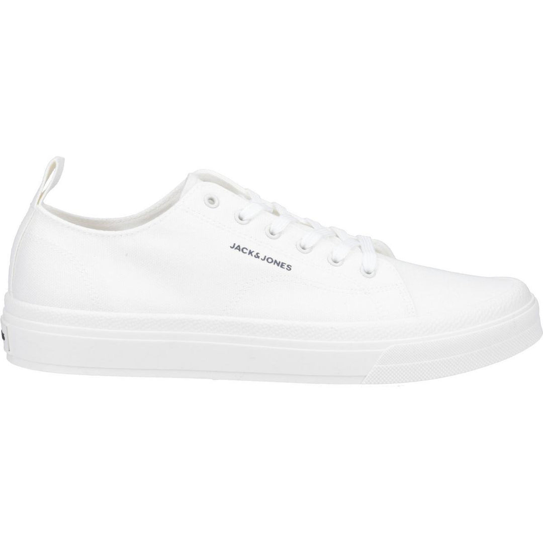 Jack & Jones Bayswater Canvas Trainer Bright White