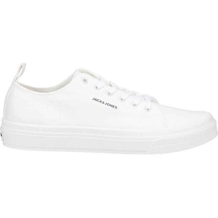 Jack & Jones Bayswater Canvas Trainer Bright White