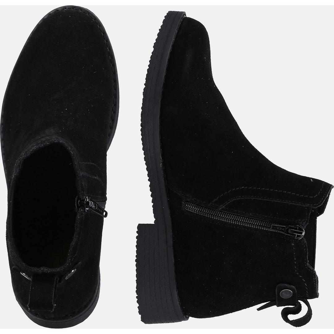 Maddy Ladies Ankle Boots Black
