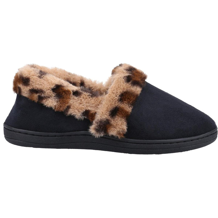 Fleet & Foster Gracemere Slip On Slipper Black
