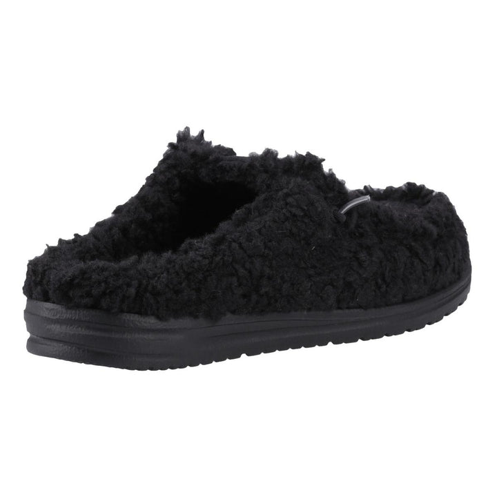 HEYDUDE Wally Slipper Black/Black
