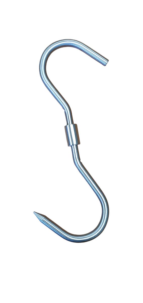 BushWear 10mm Stainless Swivel S Hook