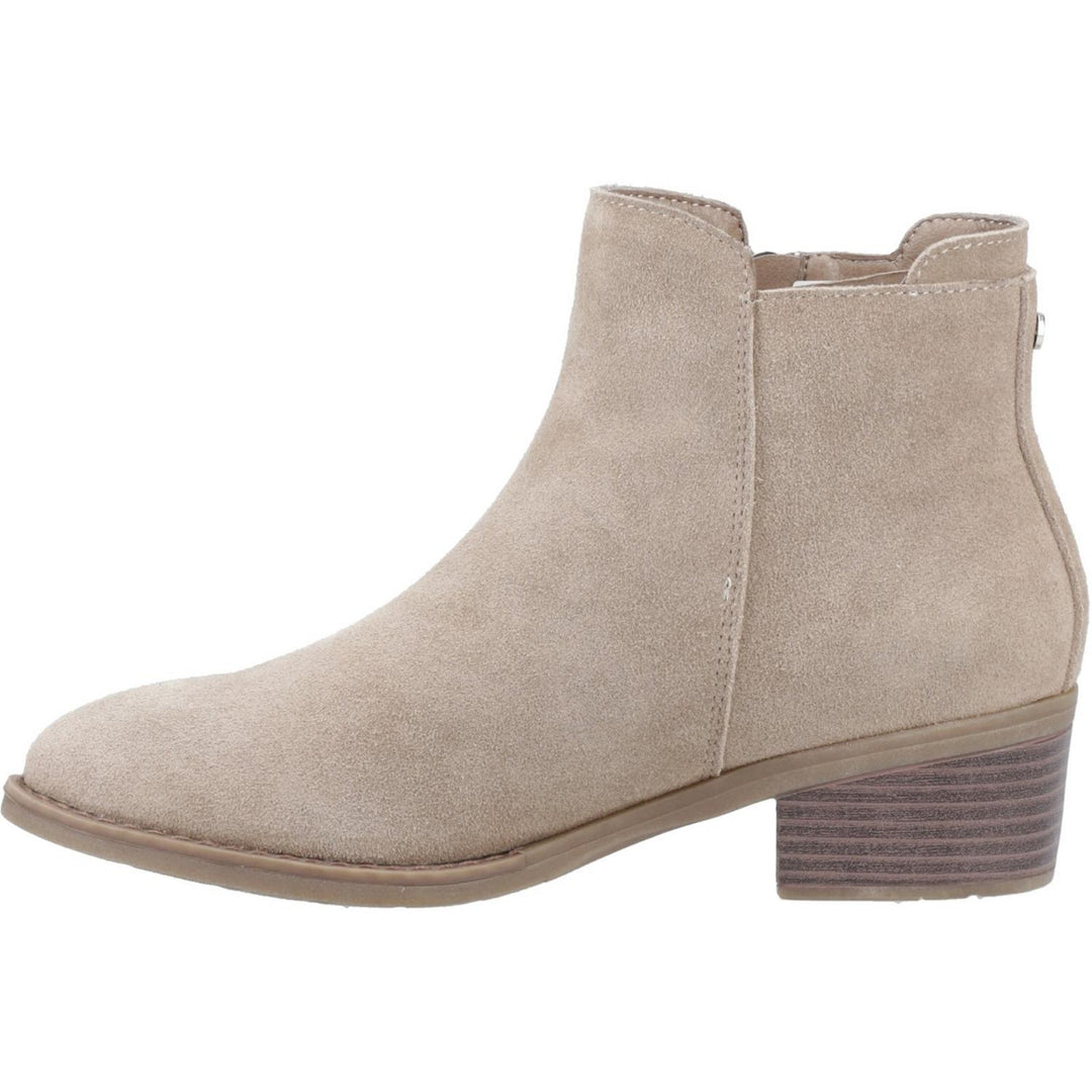 Ingrid Zip Boot Taupe