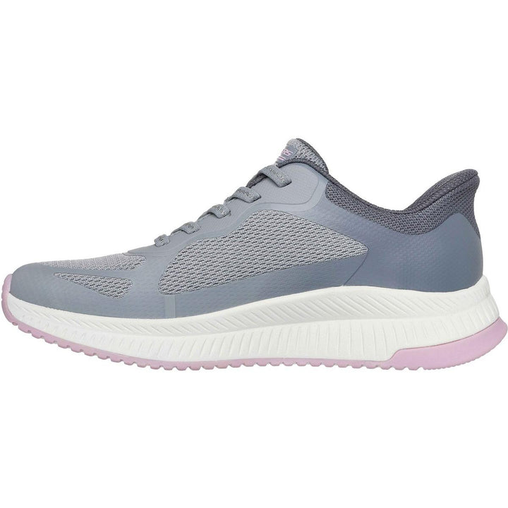 Skechers BOBS Squad 4 Staple Look Trainer Grey/Multi