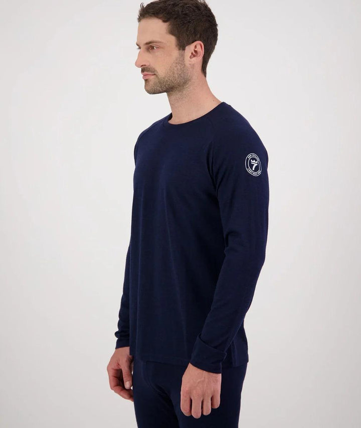 Line 7 Men's Merino L/S Raglan Top