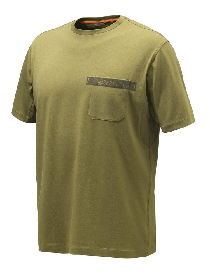 Beretta Tactical T-Shirt Men's Flat Dark Earth Cotton Tee – view 3