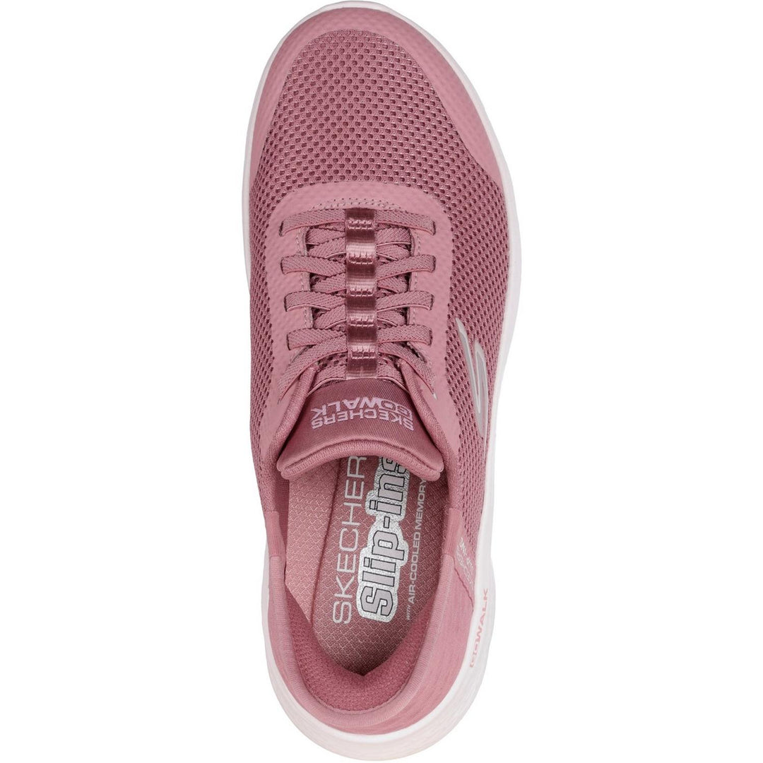 GO WALK Flex Grand Entry Shoes Rose Textile/Trim