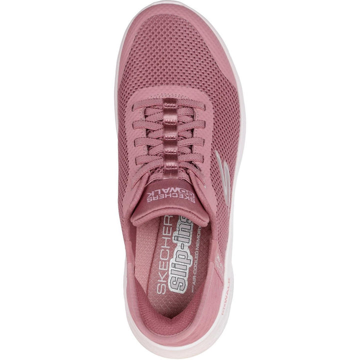 GO WALK Flex Grand Entry Shoes Rose Textile/Trim