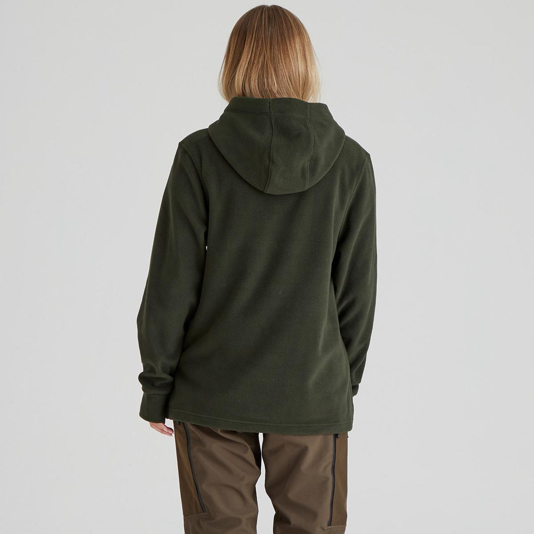 Ridgeline Womens Ballistic Long Sleeved Fleece Hoodie