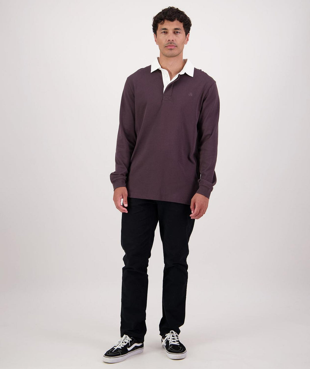 Swanndri Men's Fundamentals Long Sleeve Rugby Top