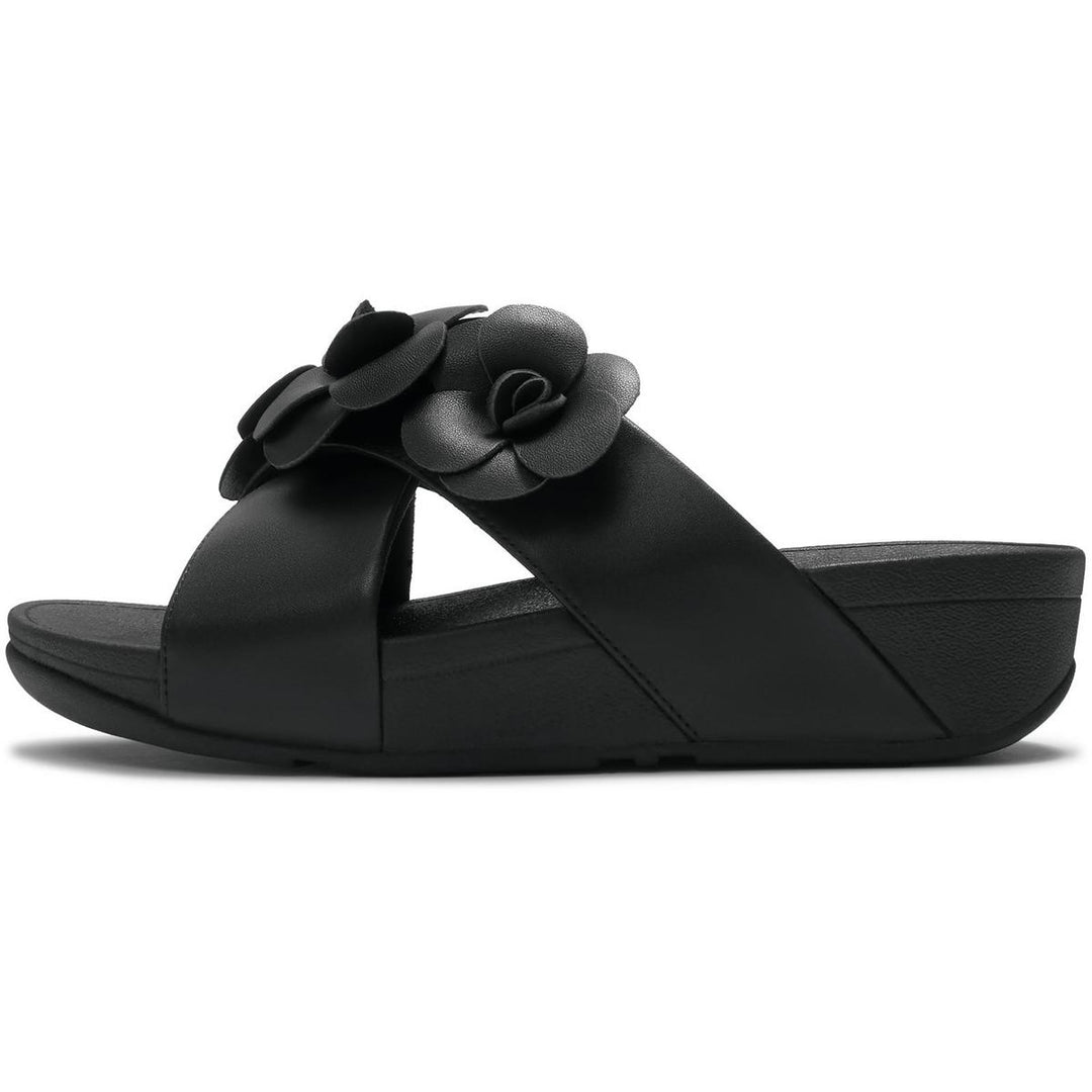 Fitflop Lulu Flower Cross Slides – view 4