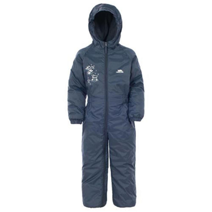 Trespass Dripdrop Kids Padded Waterproof All-In-One Suit
