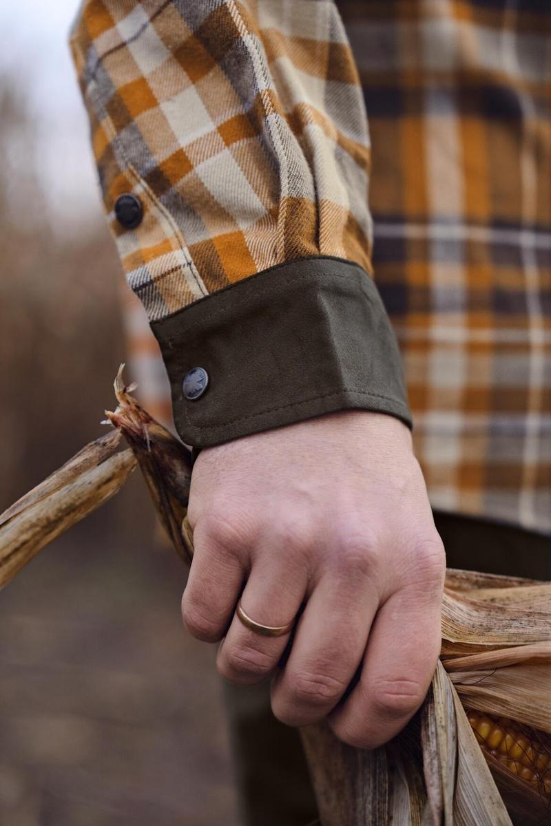 Harkila Pajala shirt Cornstalk check