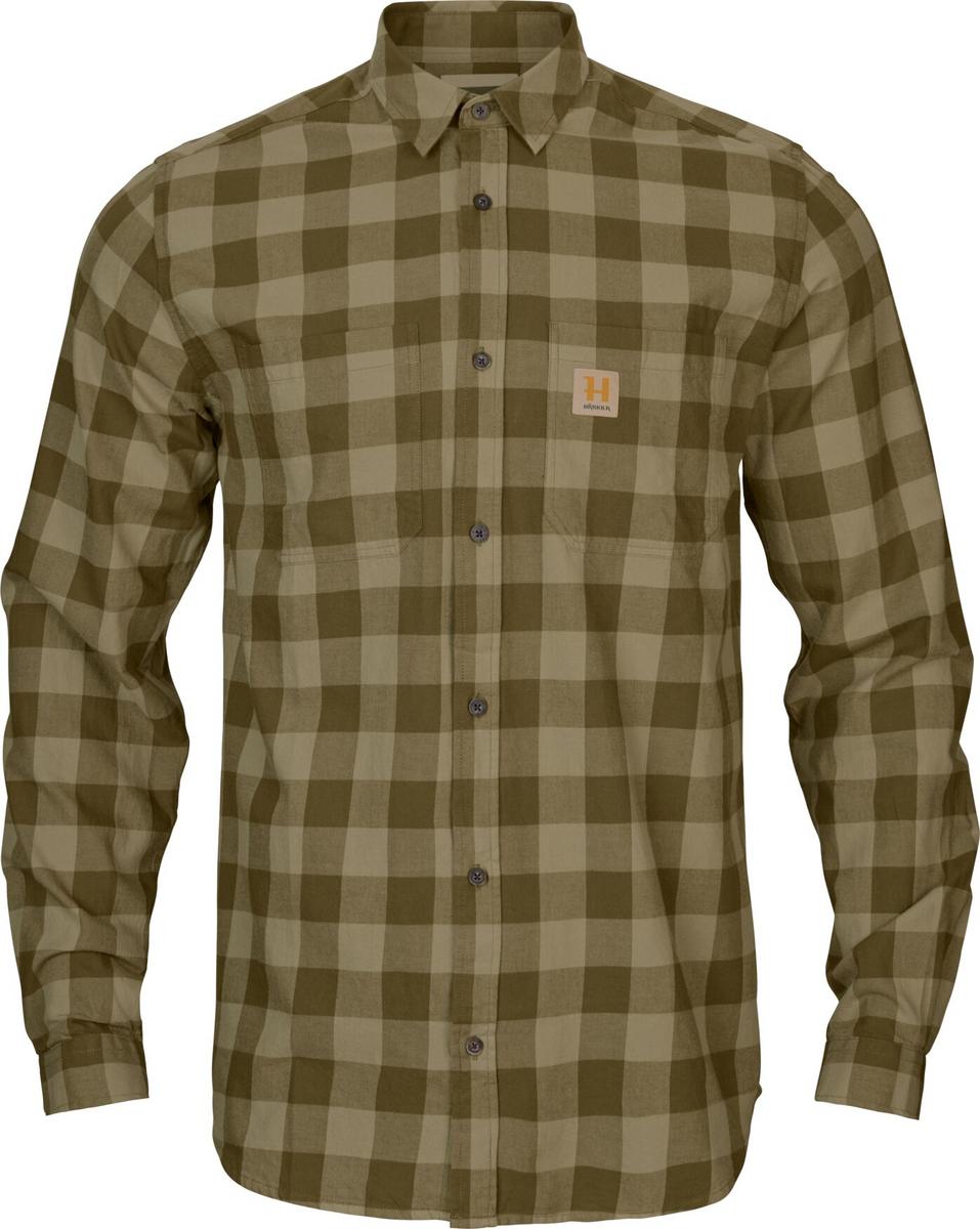 Harkila Härkila Scandinavian L/S shirt Dark olive check