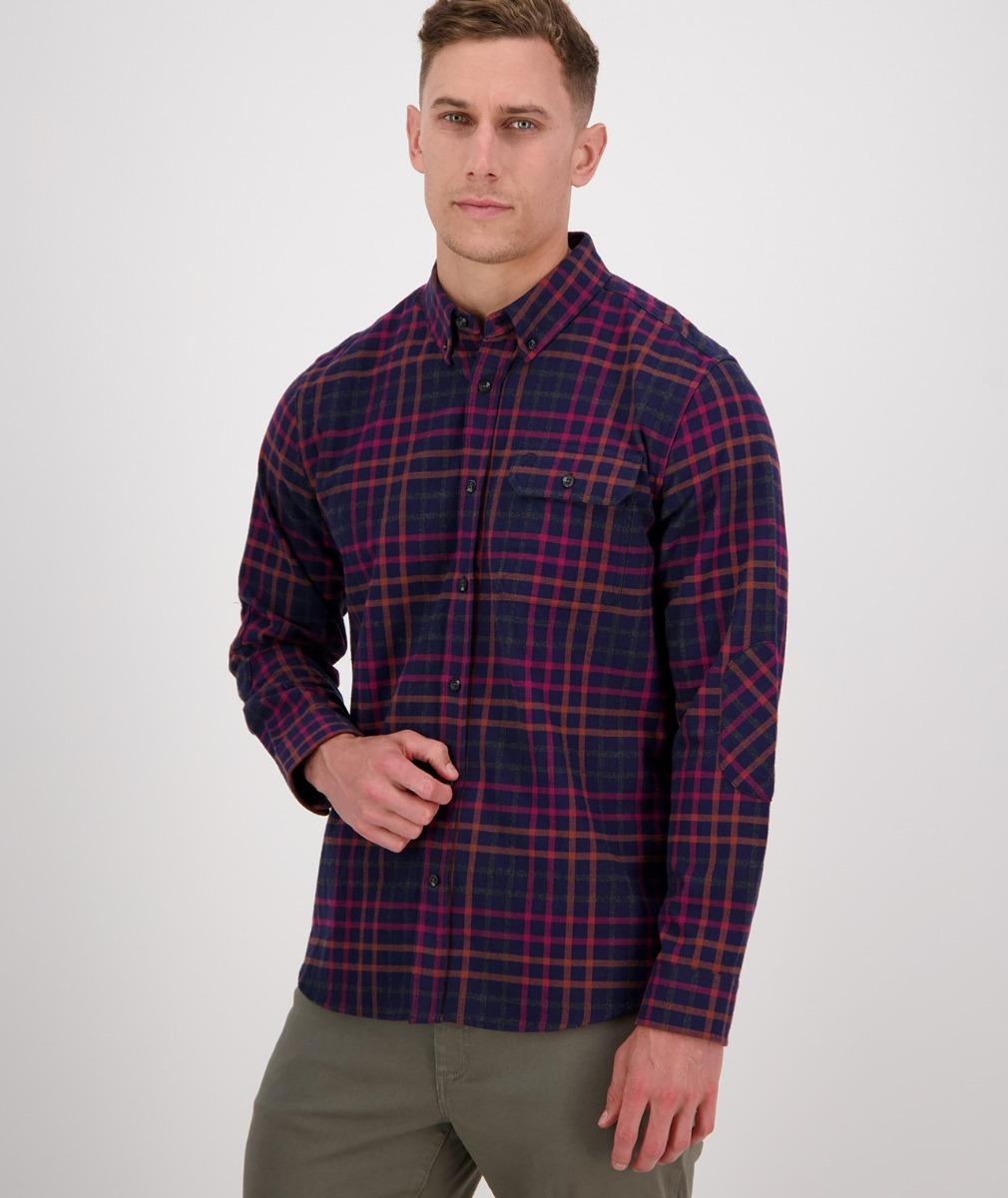 Swanndri Eastcott L/S Shirt Navy