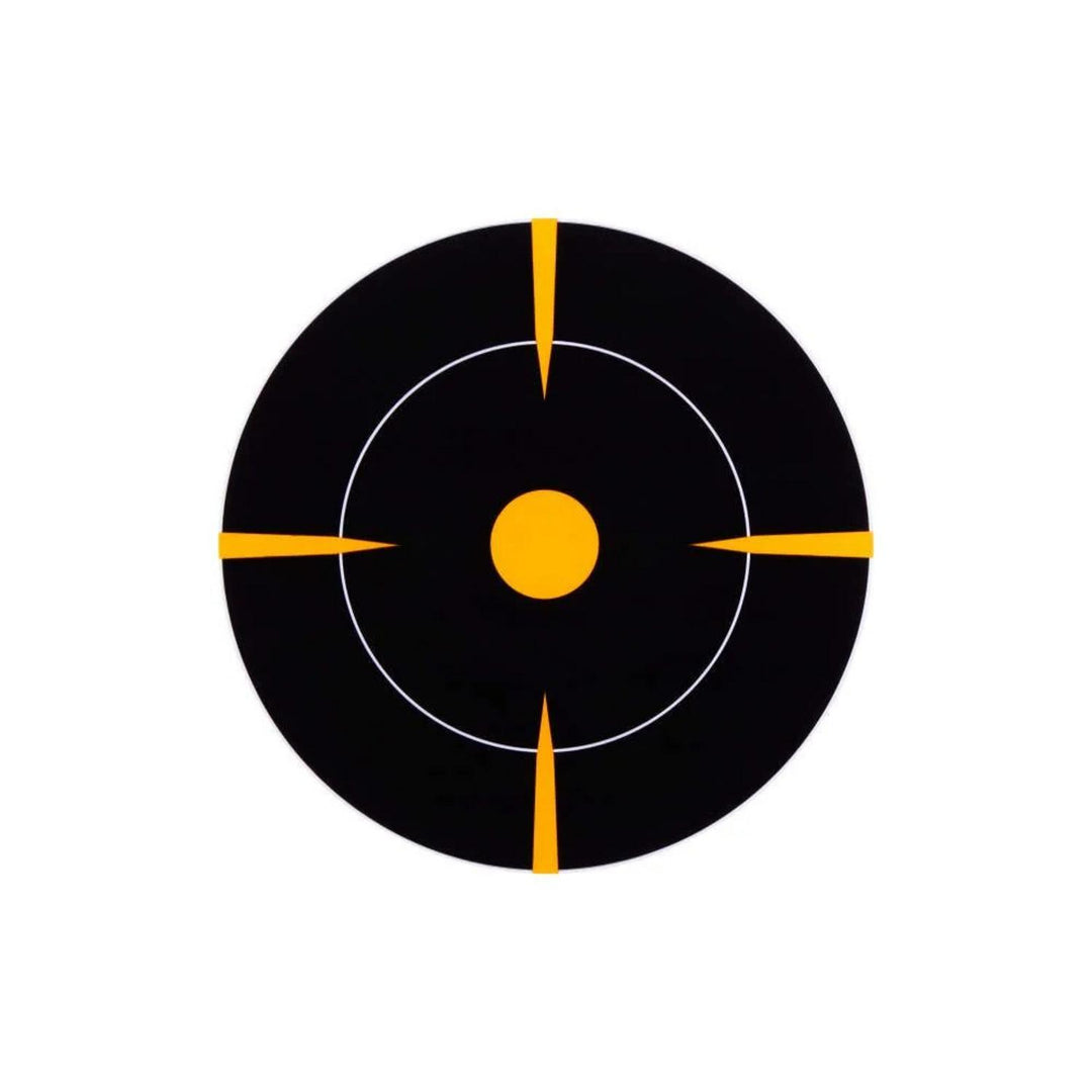 Allen EZ Aim Adhesive Splash 6 Inch Bullseye Target 12 Pack