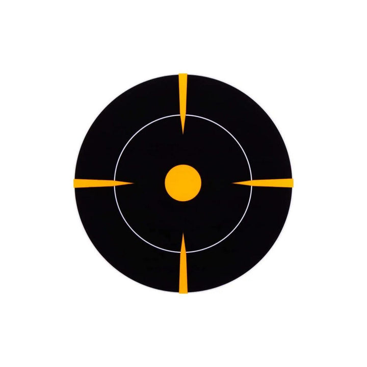 Allen EZ Aim Adhesive Splash 6 Inch Bullseye Target 12 Pack