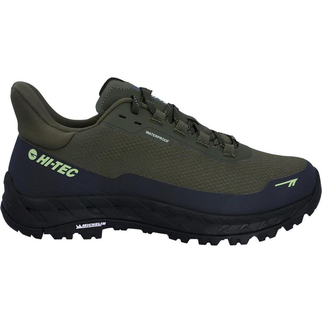 Hi-Tec ALTITUDE LITE WP Shoe Olive Night/Charcoal Grey/Lime