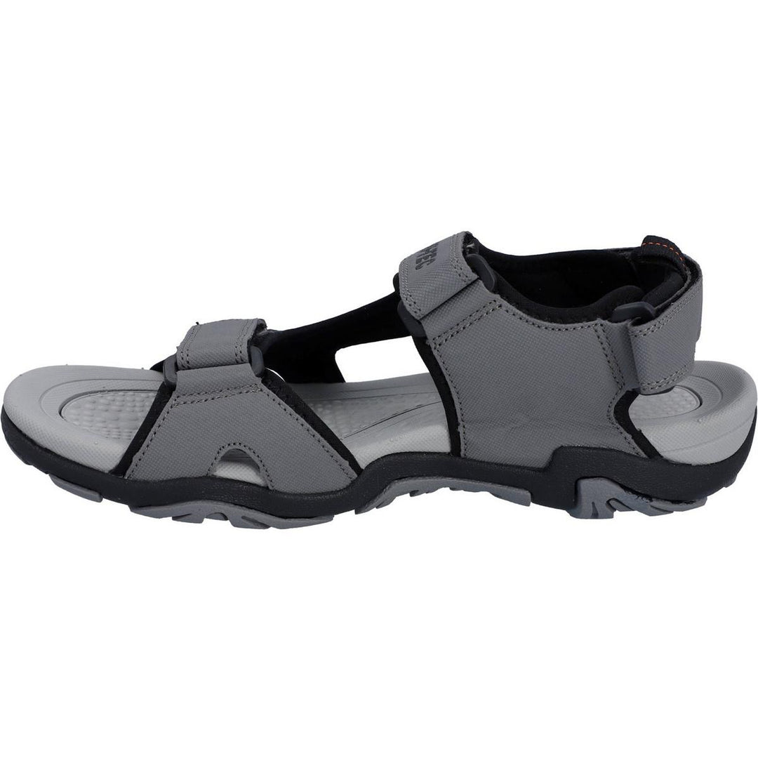 Hi-Tec Crater Sandal Steel Grey/Black/Orange