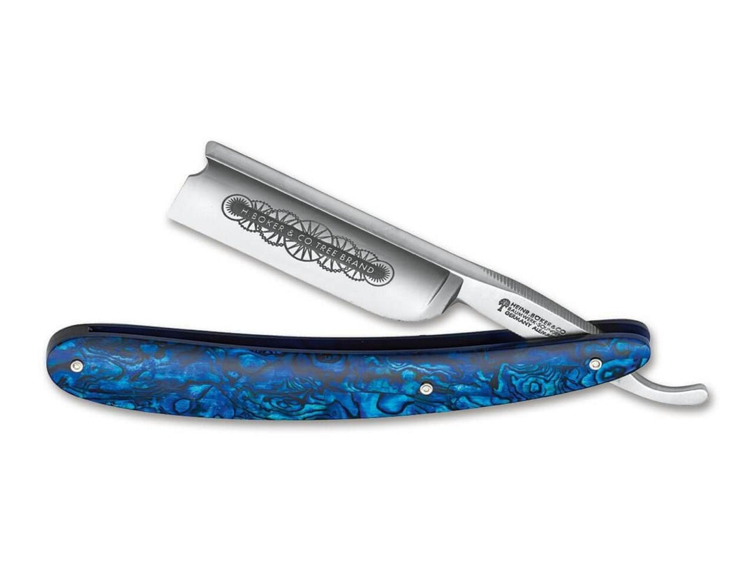 Böker Blue Shell 7/8 Straight Razor