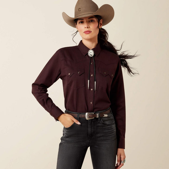 Ariat Ladies Earthbound West Long Sleeve Snap Shirt